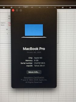 Apple MacBook Pro 13-inch (M2, 2022)