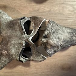 Black Phone Grabber Mask: Horror Film Replica for Scary Halloween Cosplay and Gothic Roleplaying