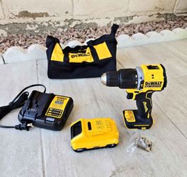DeWALT 20V ATOMIC Hammer Drill KIT with 3.0 Battery and Charger