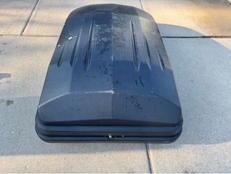 SportRack Vista XL Rear Opening Cargo Box,Black