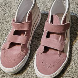 Girl's Vans Hi-top Tennis Shoes - New!!
