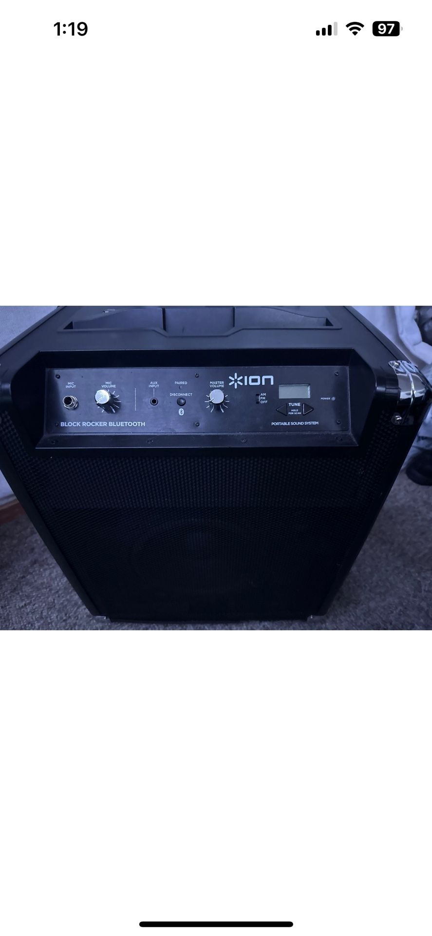 Ion Bluetooth Speaker !