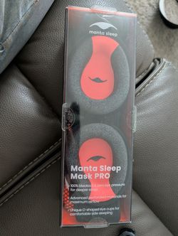 Brand New Manta Sleep Mask Pro Total Blackout 