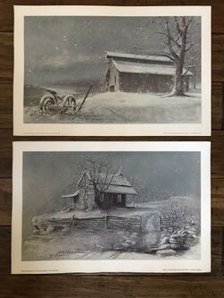 Ben Hampton Winter South limited edition prints. Hand signed