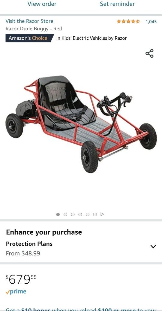 Razor Electric Dune Buggy 12v - Tons Of Fun!!