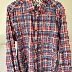 Robert Graham Plaid Button Up Shirt
