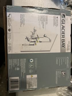 Glacier Bay Aragon 3 Handle 1 Spray Tub And Shower Faucet 1.8 GPM Chro