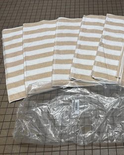 New - 6 high-quality beach towels, Size 35x70