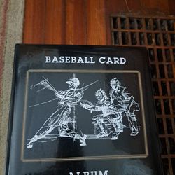 BASEBALL CARD BINDER VINTAGE