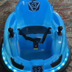 Blue Glow Battery Powered Ride On Toy