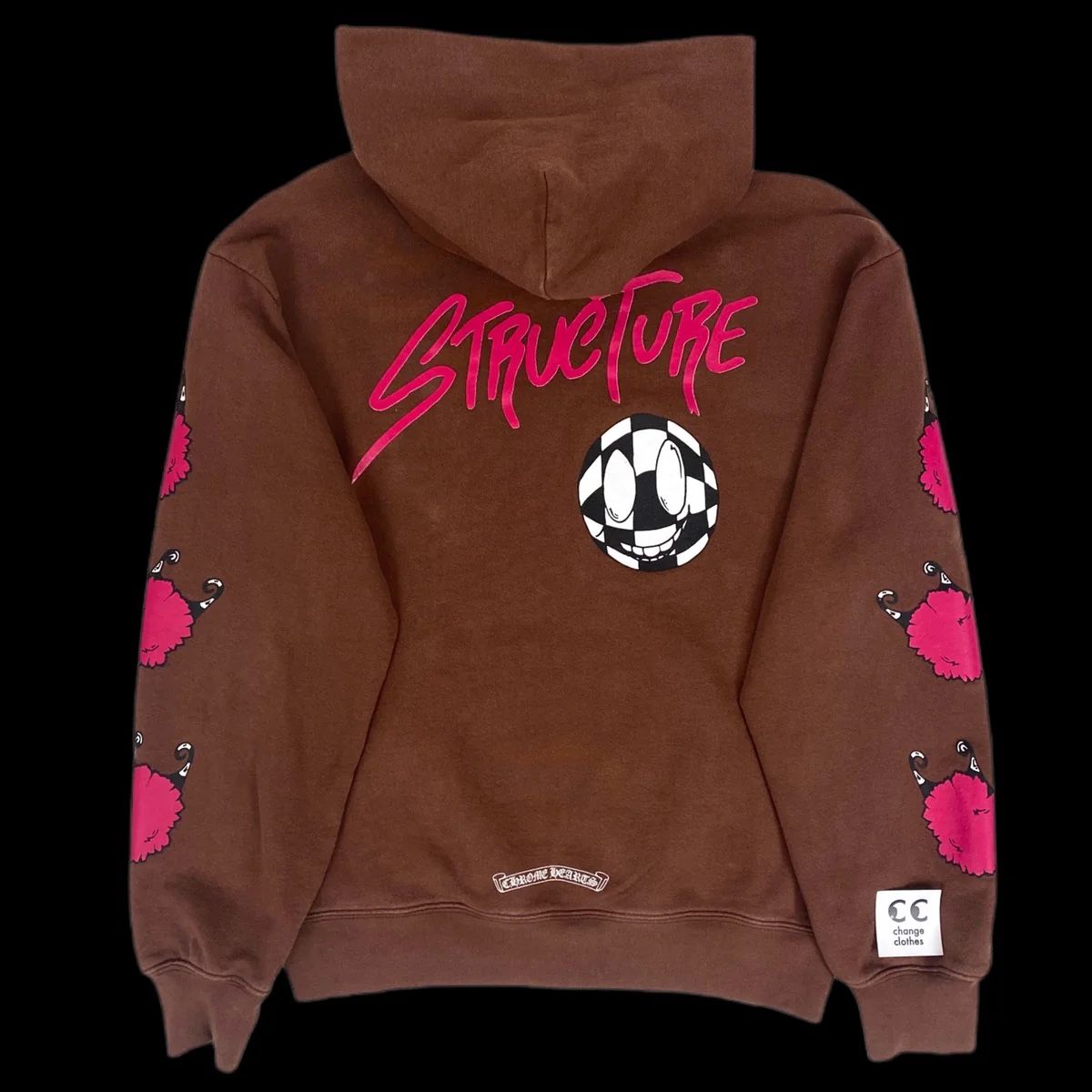 chrome hearts structure hoodie