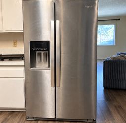 Whirlpool Stainless Steel Side-by-Side Refrigerator – $475 OBO
