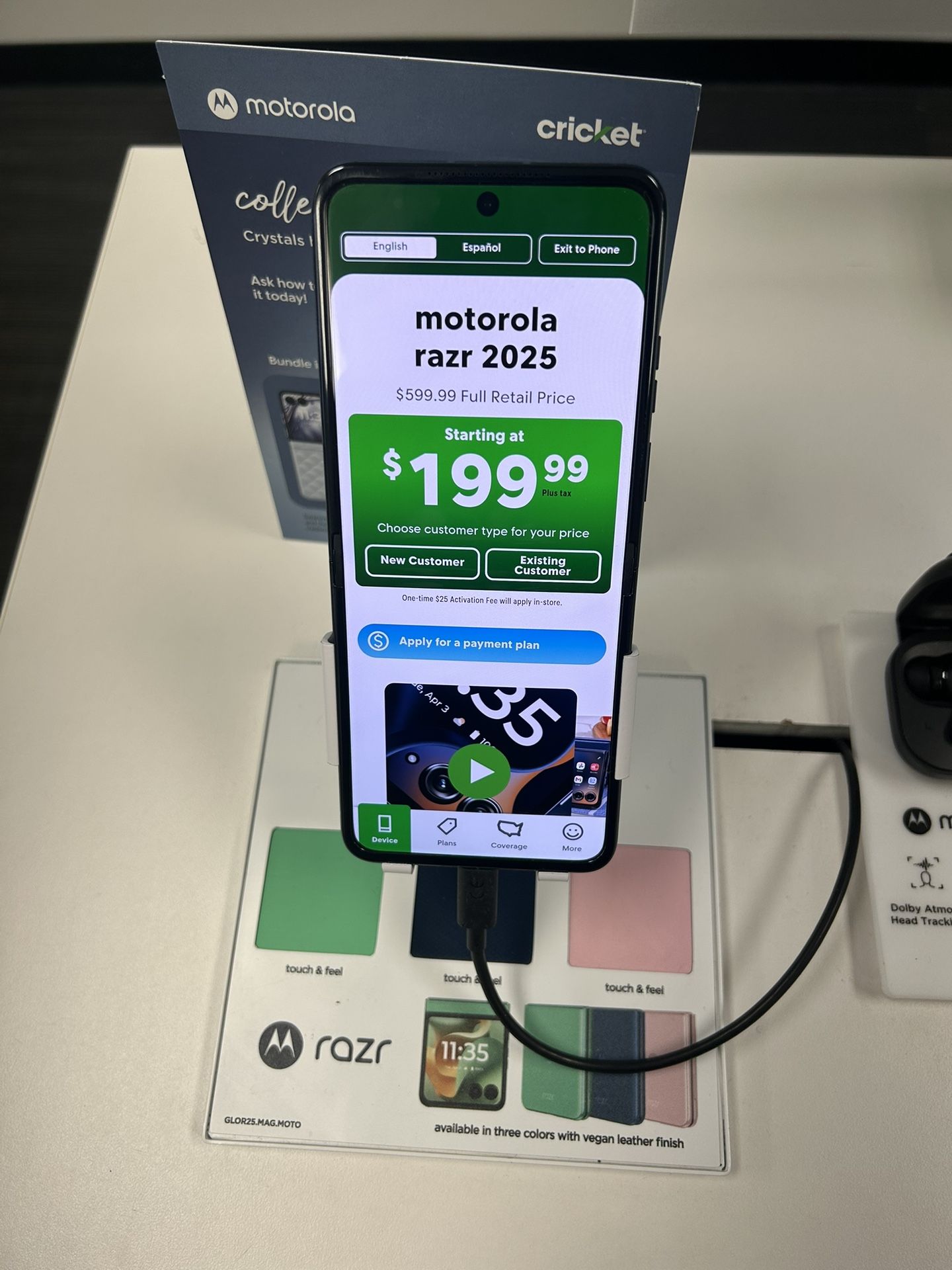 Motorola Razr 2025 For Only $199.99! If Your Switch To CRICKET!!