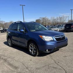 2015 BLUE SUBARU FORESTER 2.5I 𝚃𝙾𝚄𝚁𝙸𝙽𝙶 🅜🅞🅞🅝🅡🅞🅞🅕 S͎U͎V͎ CLEAN INTERIOR ÄWÐ Gᗩᔕ ᔕᗩᐯEᖇ R҉E҉L҉I҉A҉B҉L҉E҉🤩🚙