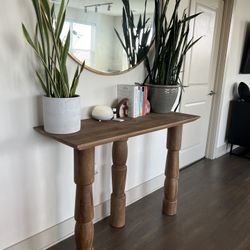 Wood Console / Entry Table