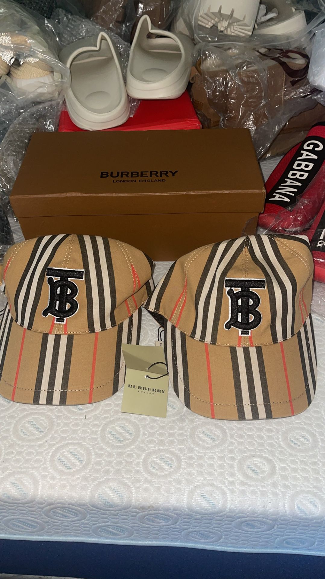 Designer Burberry Caps