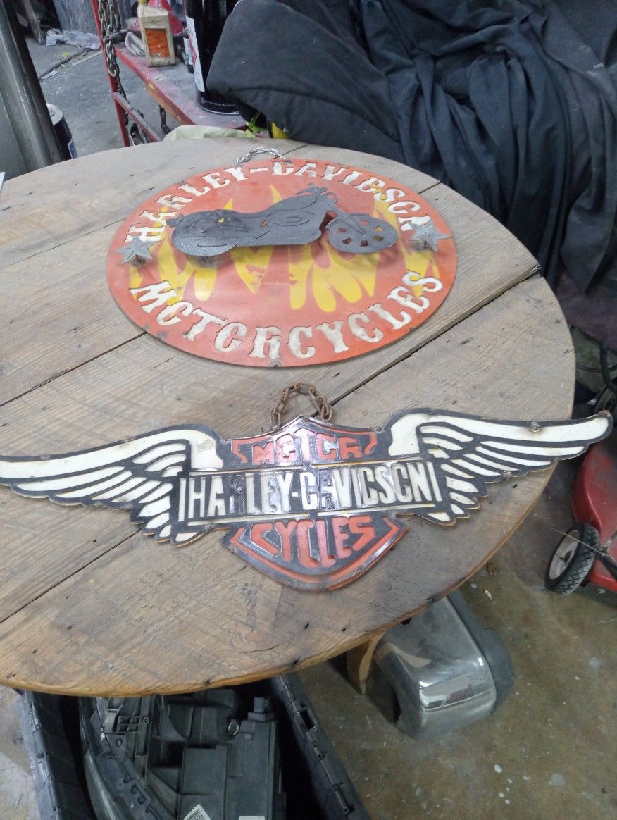 Vintage Signage Harley Davidson