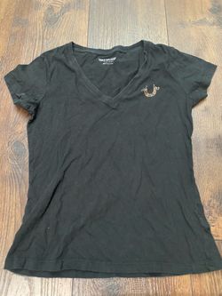 Women’s black true religion shirt size medium #16