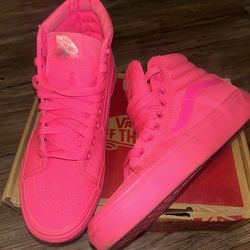 Vans- neon pink