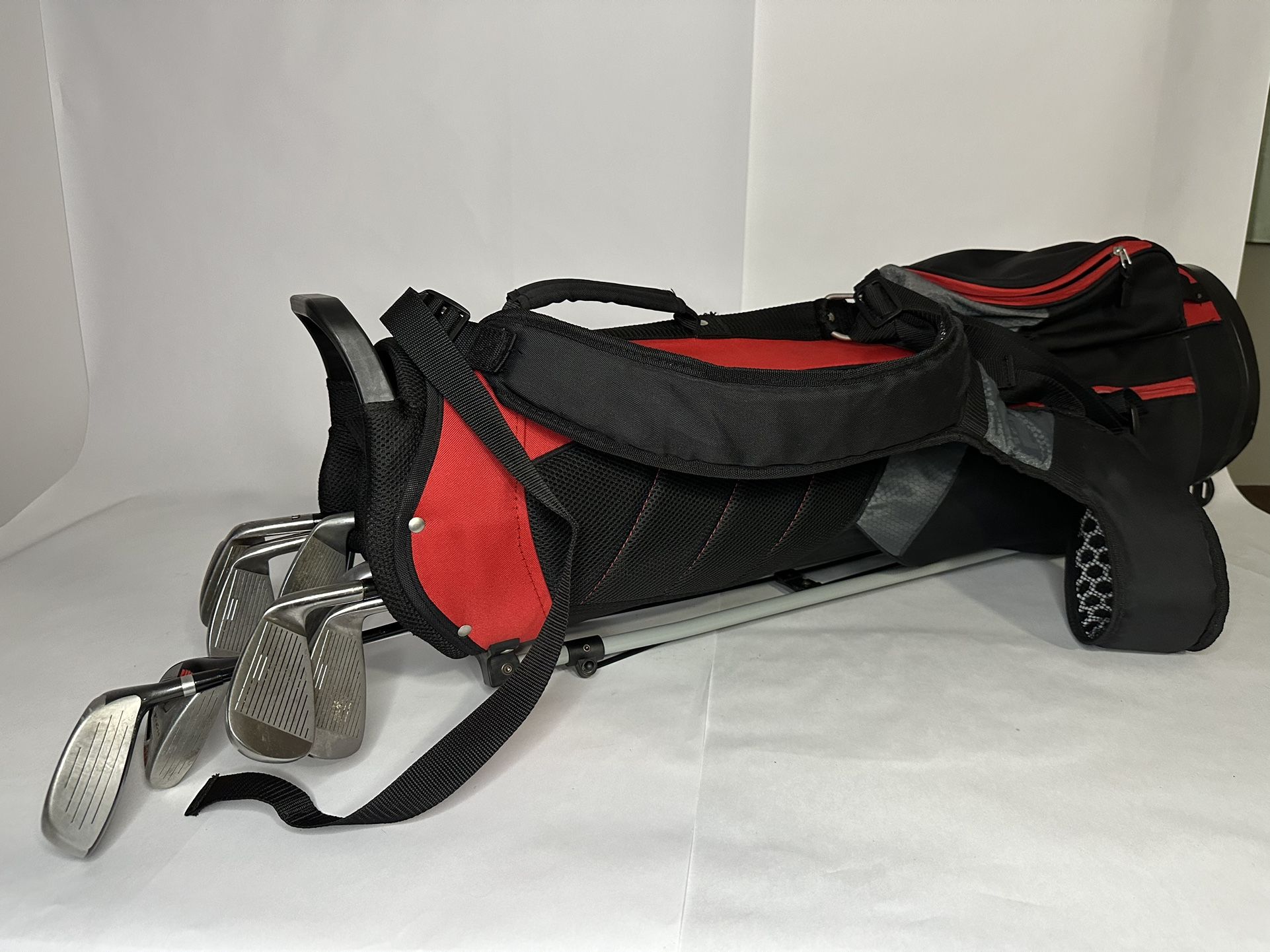 Golf Clubs And Bag (Left Handed)