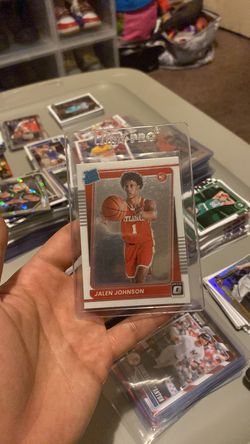2021-22 Panini Donruss Optic Rated Rookie Prizm Jalen Johnson 181