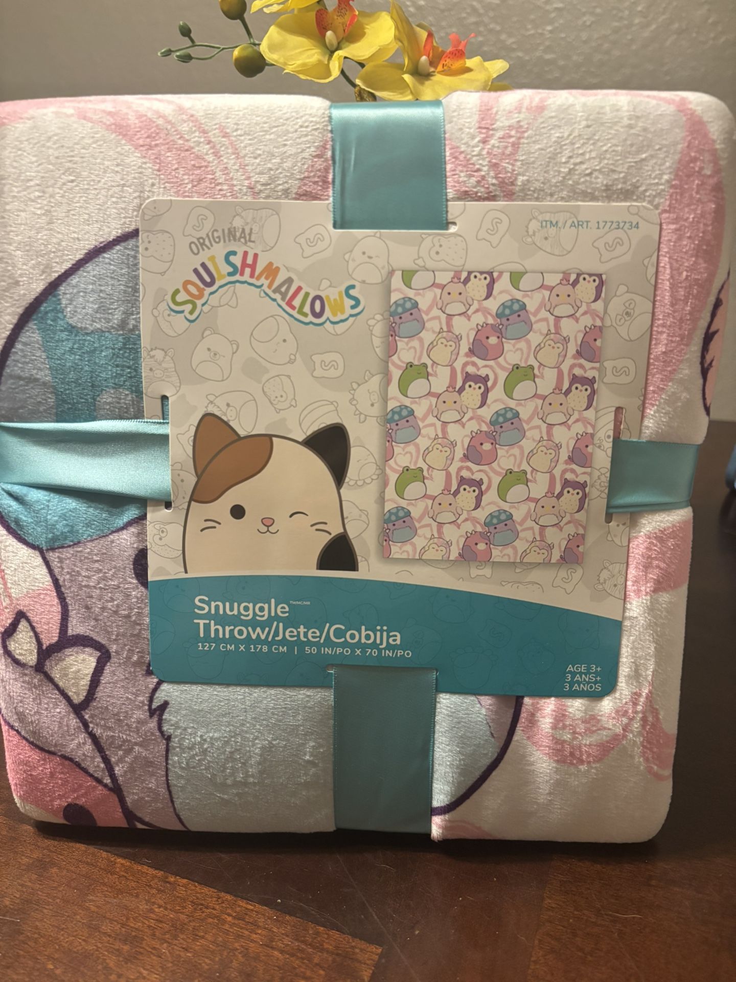 Squishmallows Blanket 50x70in
