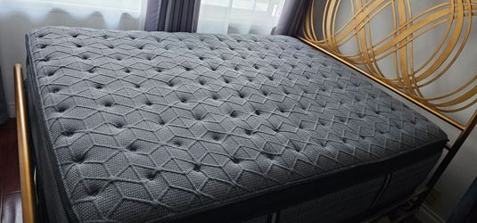 Sealy Plush Pillow Top Queen Mattress and Box spring MUST GO ASAP! **READ INFO**