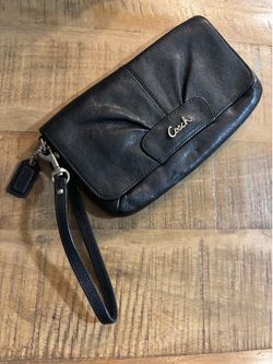 Coach wristlet purse