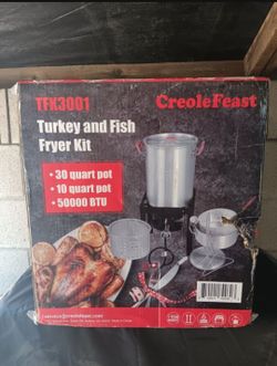 Creole Feast Turkey And Fish Fryer Kit
