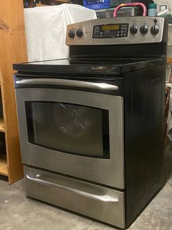 GE Profile Stainless Steel Electric Range