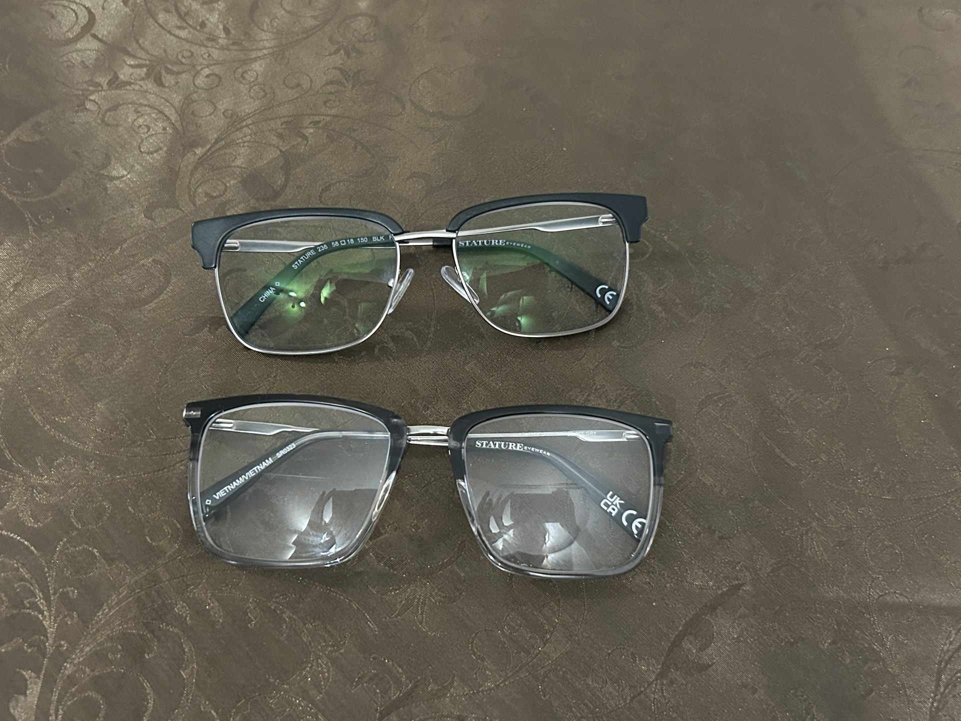 Stature Brand Frame Glasses Firm On Price