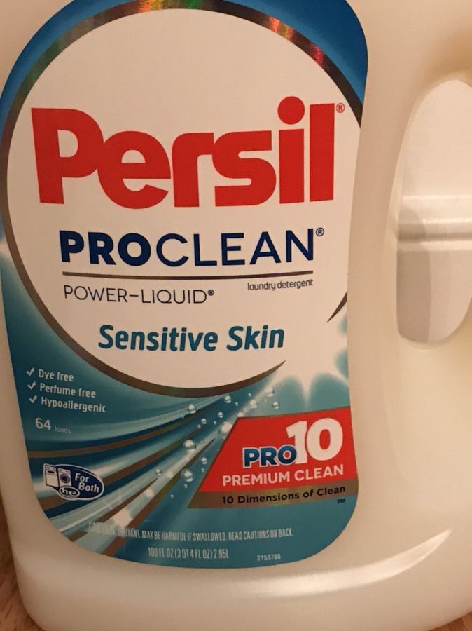 Persil ProClean Sensitive Skin Liquid Laundry Detergent Bundle