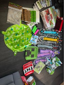 Minecraft birthday supplies