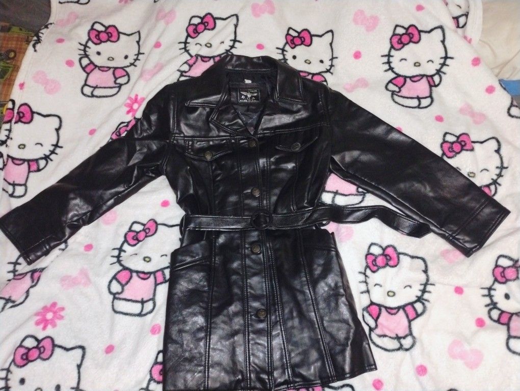 Italian Leather Trench Coat – Reportage R.G.A. – Women’s Small – Made in Italy