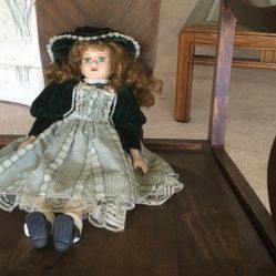 Vintage Porcelain Doll