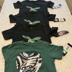 2T Eagles Shirts With Tags 