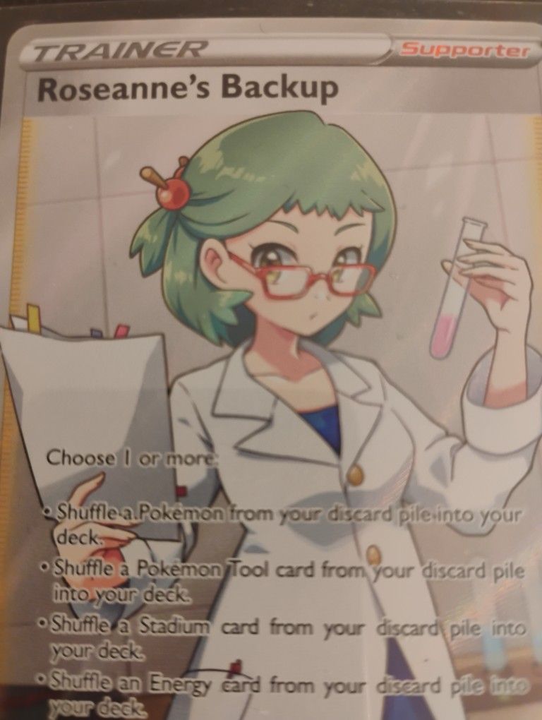 Roseanne's Backup (Full Art) - SWSH09: Brilliant Stars (SWSH09)