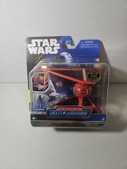 Star Wars Micro Galaxy Squadron Chase Royal Guard Tie Interceptor 1/15000 RARE