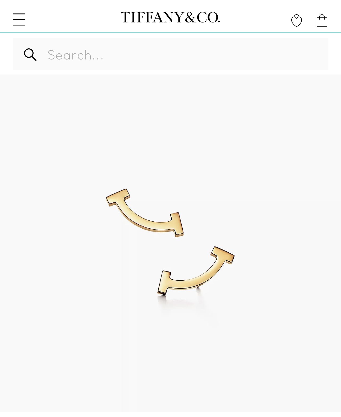 Tiffany “smile” Earrings From The Tiffany T Collection