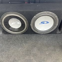 12 Inch Alpine Subs