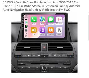 Honda Accord 2008-2012 10.2" Android CarPlay Head Unit