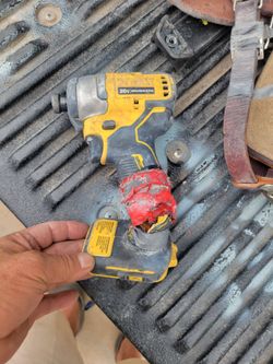 Dewalt cordless broke but works