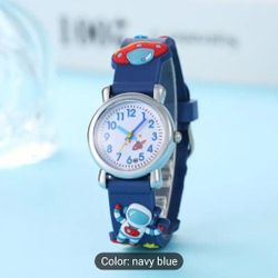 Astronaut & Spaceship Themed Quartz Wristwatches