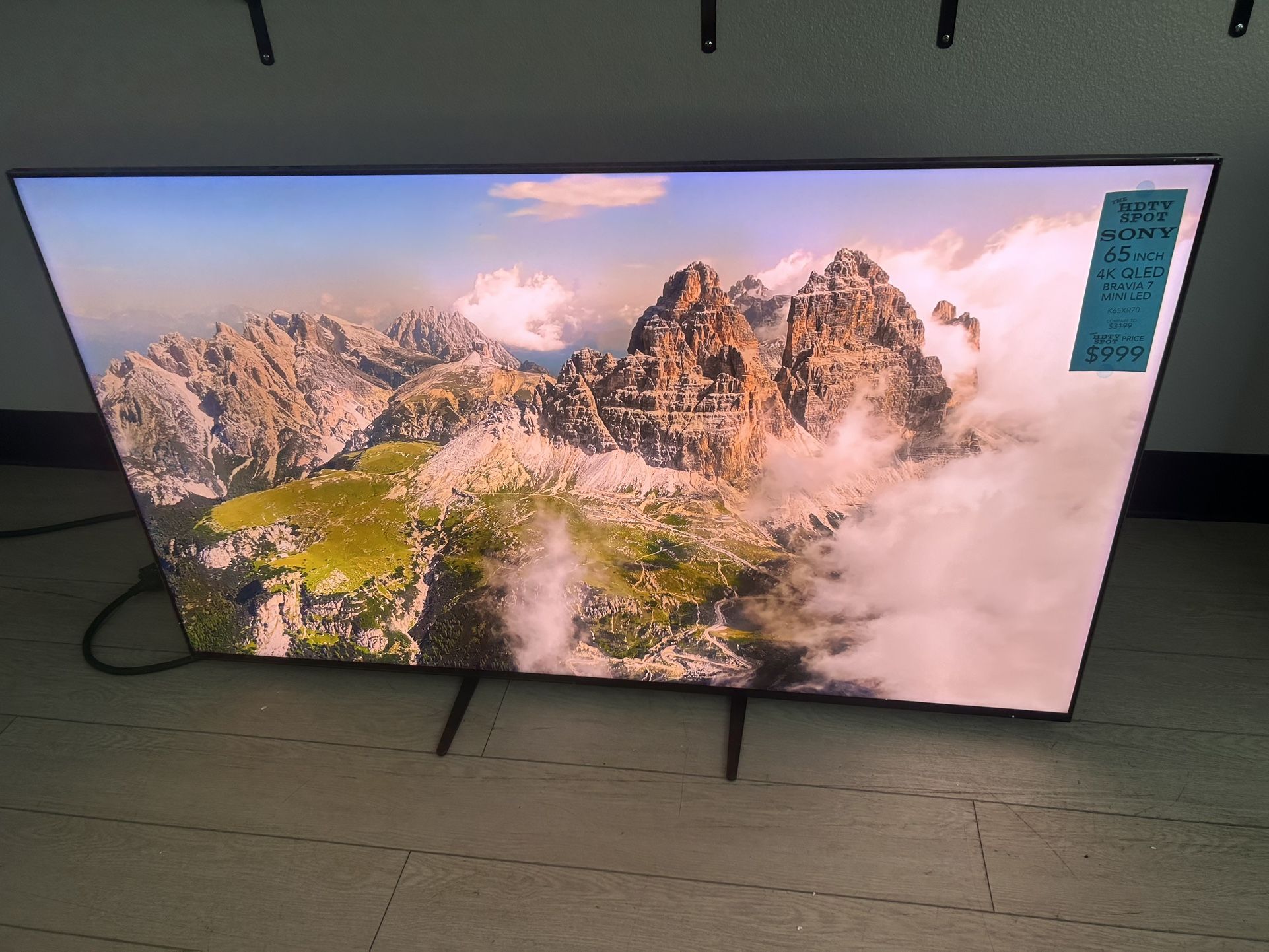 Sony 65" Bravia-7 smart tv 4k 120hz