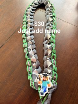 Minecraft graduation lei