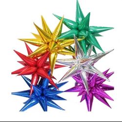 Starburst Balloons Stars Balloons