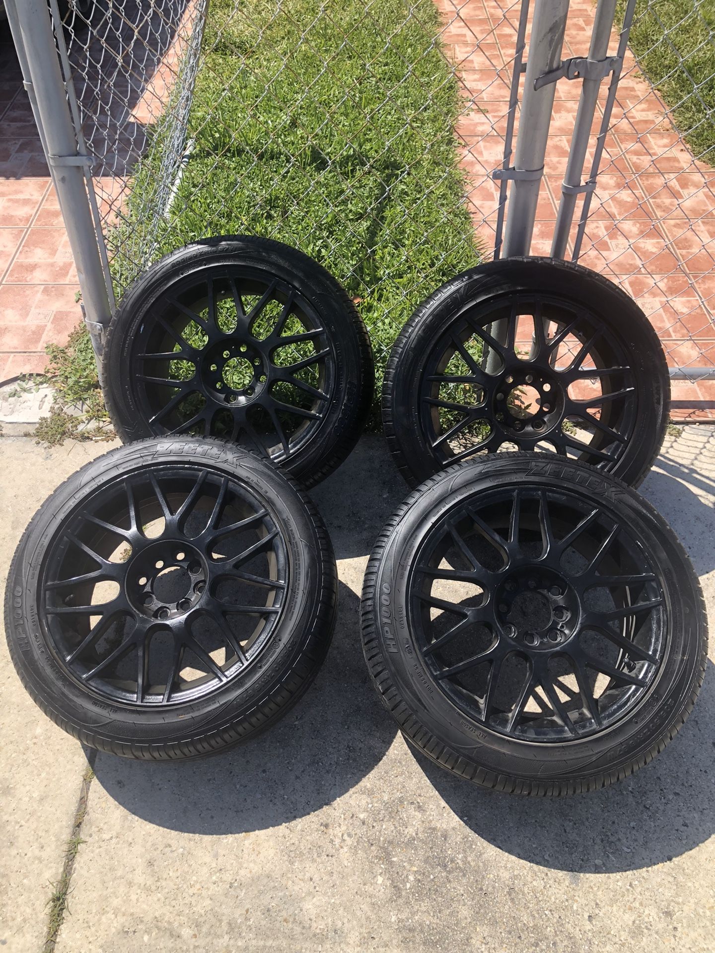 16 rims black universal