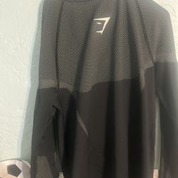 Gym Shark Grey Long Sleeve