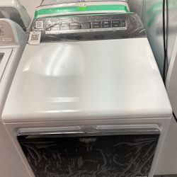 Whirlpool Front Load Electric Dryer in White with EcoBoost and Static Reduce Option