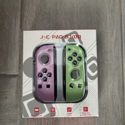 J-C PAD Controllers Nintendo Switch JoyCon Purple - Green  Nintendo Switch